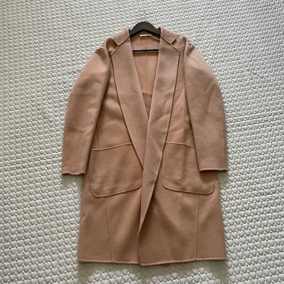 NWOT Ulla Johnson Wool coat Camel Overcoat Size P